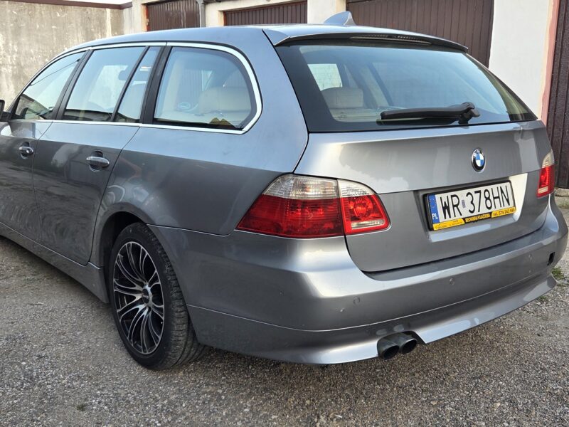 BMW 525D E61 177km 202000km Xenon Skóra Nawigacja
