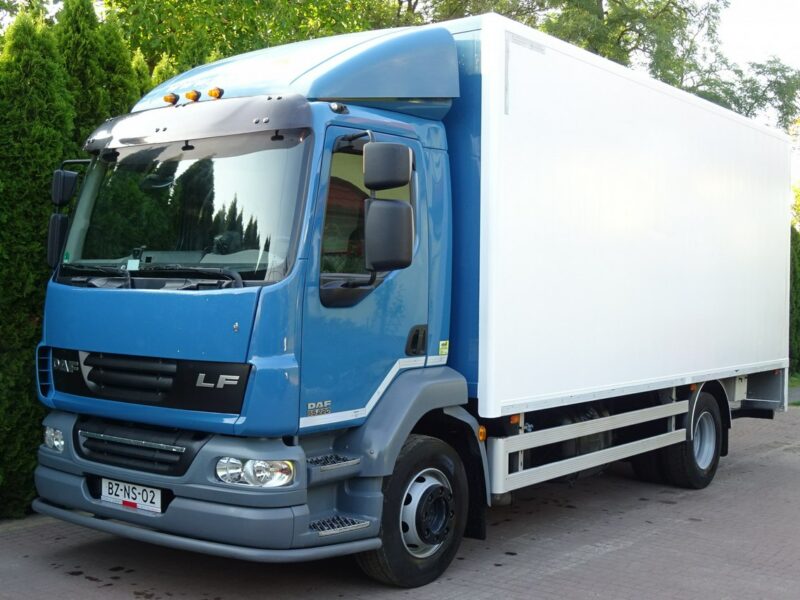 DAF LF 55.220 Euro 5 kontener 14 palet Winda ! Sprowadzony Daf LF 55.220 Euro5 Kontener 14p Winda, Tylko 491 tys.km!