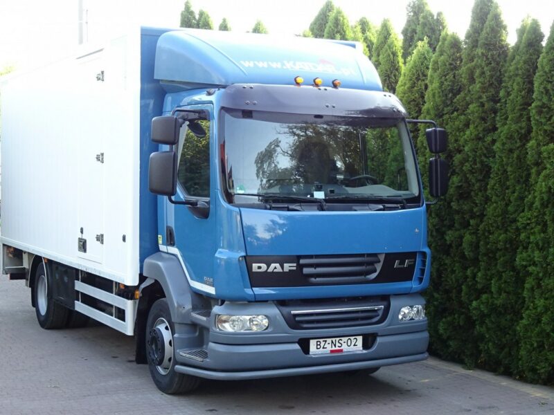 DAF LF 55.220 Euro 5 kontener 14 palet Winda ! Sprowadzony Daf LF 55.220 Euro5 Kontener 14p Winda, Tylko 491 tys.km!