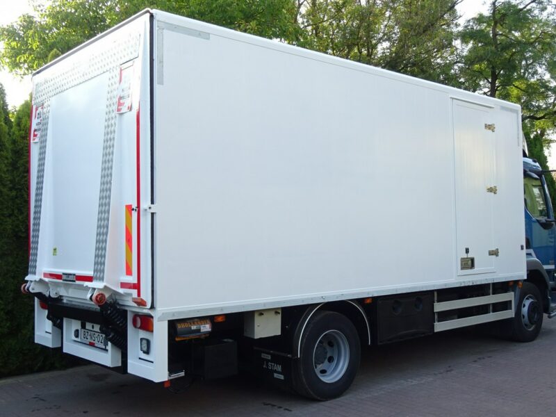 DAF LF 55.220 Euro 5 kontener 14 palet Winda ! Sprowadzony Daf LF 55.220 Euro5 Kontener 14p Winda, Tylko 491 tys.km!