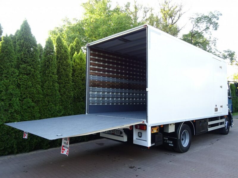 DAF LF 55.220 Euro 5 kontener 14 palet Winda ! Sprowadzony Daf LF 55.220 Euro5 Kontener 14p Winda, Tylko 491 tys.km!