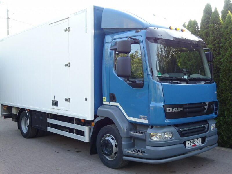 DAF LF 55.220 Euro 5 kontener 14 palet Winda ! Sprowadzony Daf LF 55.220 Euro5 Kontener 14p Winda, Tylko 491 tys.km!