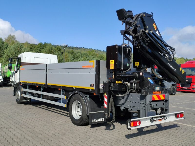 Renault Midlum 180.240DXI + HDS HYVA HB170E2 Udzwig 3.6Tony Nowe Ogumienie Tył Poduszka ważne UDT Super Stan UNIKAT