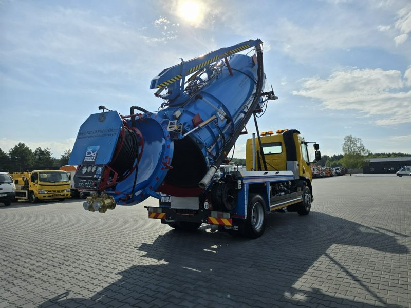 DAF WHALE 2012 WUKO do zbierania odpadów płynnych WUKO asenizacyjny separator beczka odpady czyszczenie kanalizacja