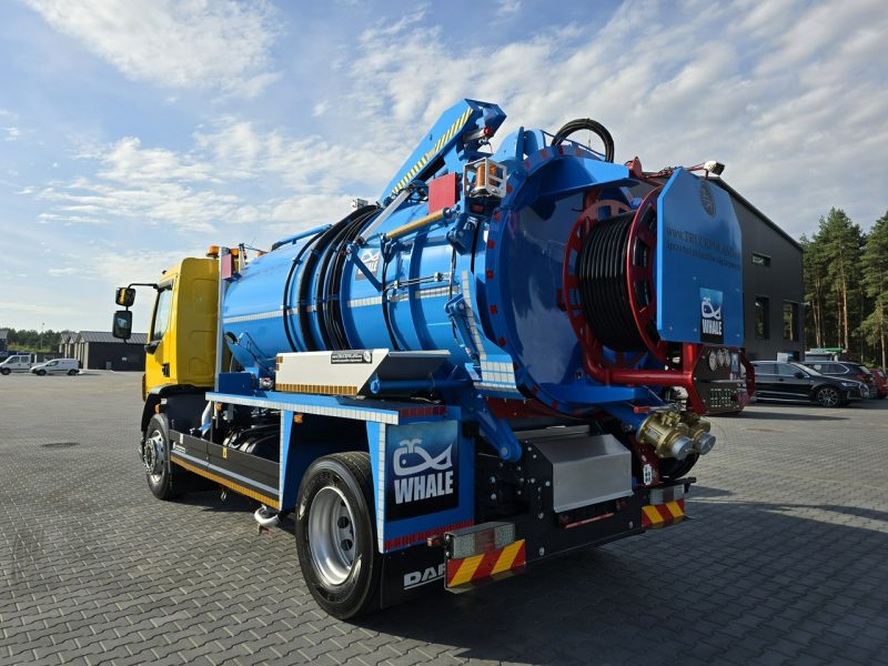 DAF WHALE 2012 WUKO do zbierania odpadów płynnych WUKO asenizacyjny separator beczka odpady czyszczenie kanalizacja