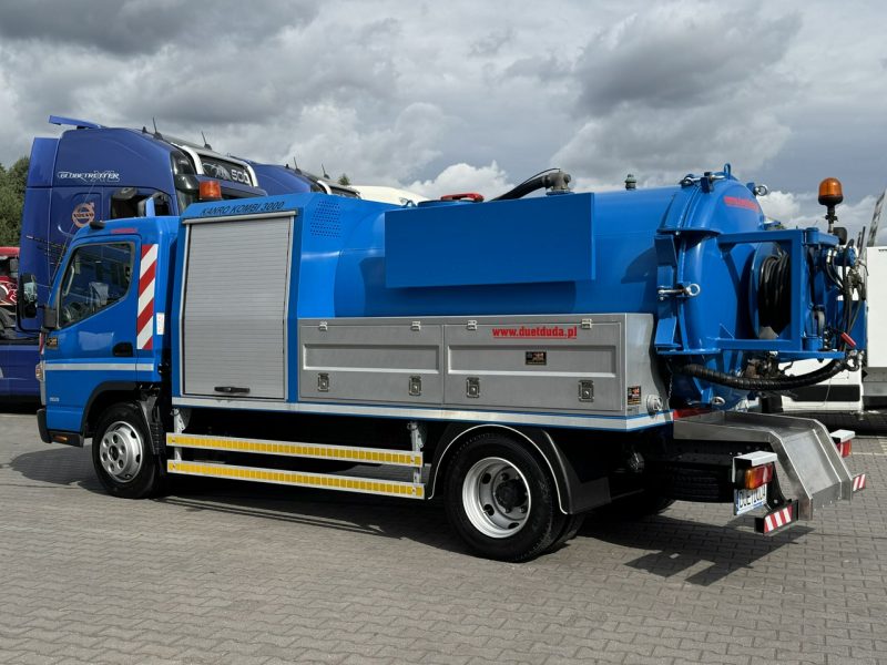 Mitsubishi Canter 7C18 3.0/150 KM Asenizcyjny WUKO Combi do Czyszczenia Udrażniania Przetykania Kanałów Kanalizacji