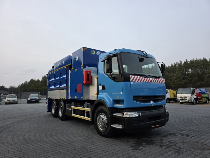Renault MTS DINO 3 odkurzacz koparka ssąca substancje sypkie ładowarka koparka ssąca substancje sypkie odkurzacz WUKO Saugbagger