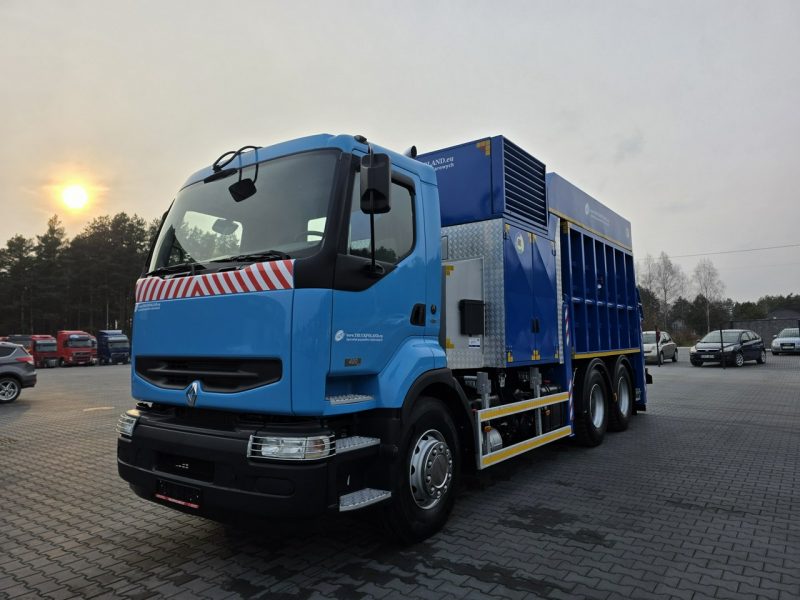 Renault MTS DINO 3 odkurzacz koparka ssąca substancje sypkie ładowarka koparka ssąca substancje sypkie odkurzacz WUKO Saugbagger