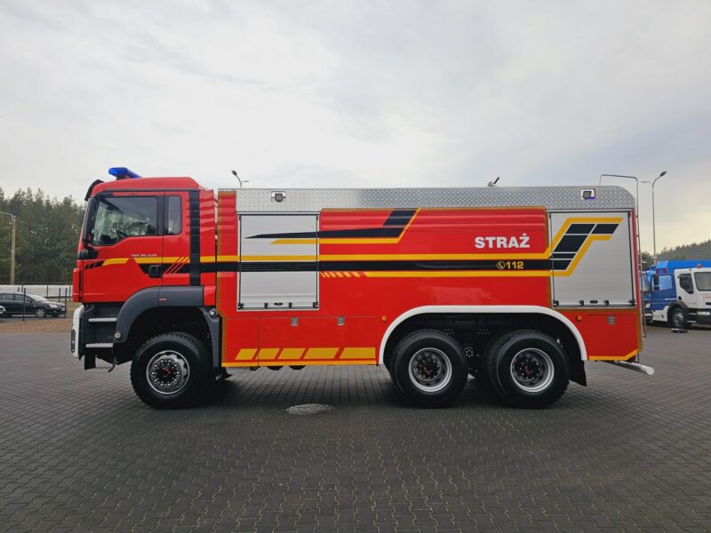 MAN TGS 26.440 6x6 9500 l woda + 950 piana Stolarczyk straż pożarna TGS 26.440 6x6 9500 l woda + 950 piana Stolarczyk straż pożarna