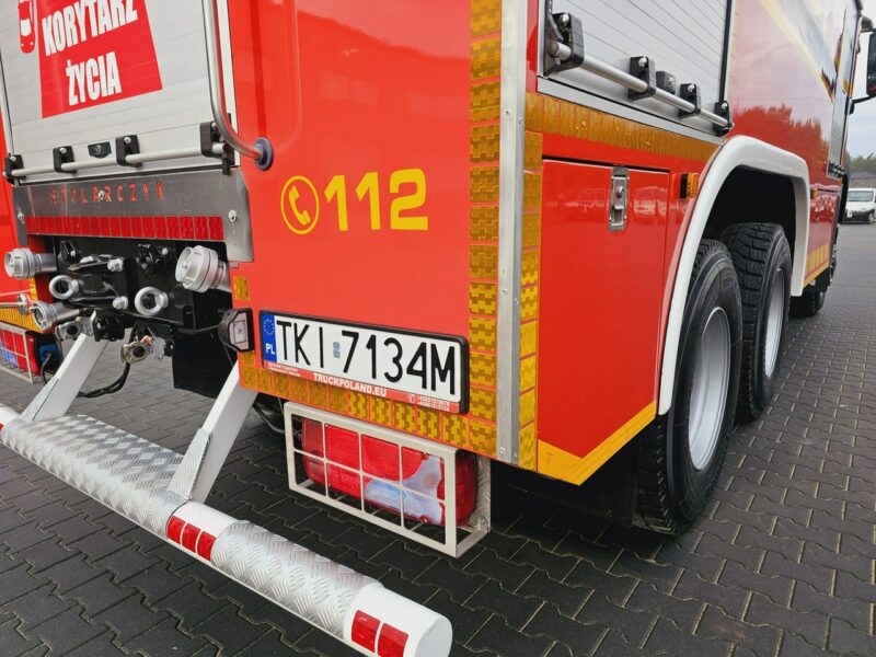 MAN TGS 26.440 6x6 9500 l woda + 950 piana Stolarczyk straż pożarna TGS 26.440 6x6 9500 l woda + 950 piana Stolarczyk straż pożarna