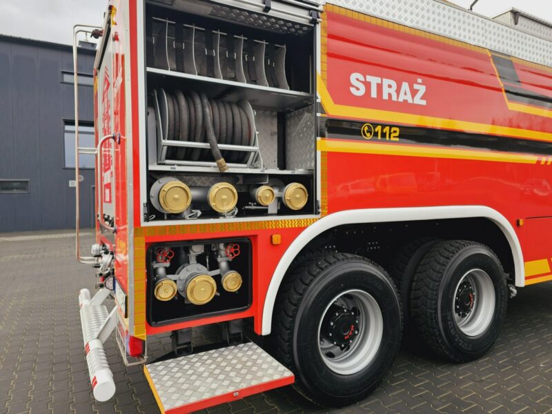 MAN TGS 26.440 6x6 9500 l woda + 950 piana Stolarczyk straż pożarna TGS 26.440 6x6 9500 l woda + 950 piana Stolarczyk straż pożarna