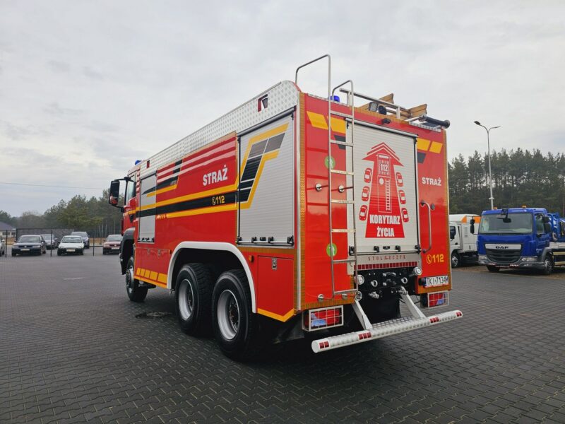 MAN TGS 26.440 6x6 9500 l woda + 950 piana Stolarczyk straż pożarna TGS 26.440 6x6 9500 l woda + 950 piana Stolarczyk straż pożarna