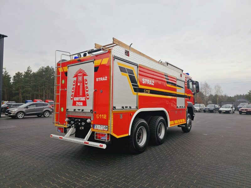 MAN TGS 26.440 6x6 9500 l woda + 950 piana Stolarczyk straż pożarna TGS 26.440 6x6 9500 l woda + 950 piana Stolarczyk straż pożarna