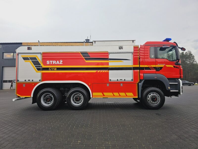 MAN TGS 26.440 6x6 9500 l woda + 950 piana Stolarczyk straż pożarna TGS 26.440 6x6 9500 l woda + 950 piana Stolarczyk straż pożarna