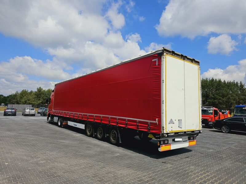 Volvo FH13 XXL 420 EURO 5 2011 r MEGA klima dachowa + KRONE FH13 XXL 420 EURO 5 2011 r MEGA low deck + KRONE