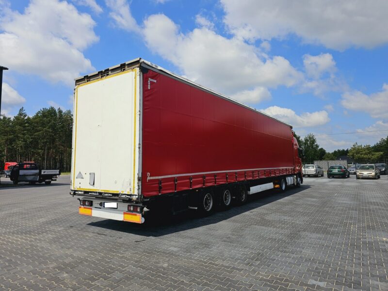 Volvo FH13 XXL 420 EURO 5 2011 r MEGA klima dachowa + KRONE FH13 XXL 420 EURO 5 2011 r MEGA low deck + KRONE