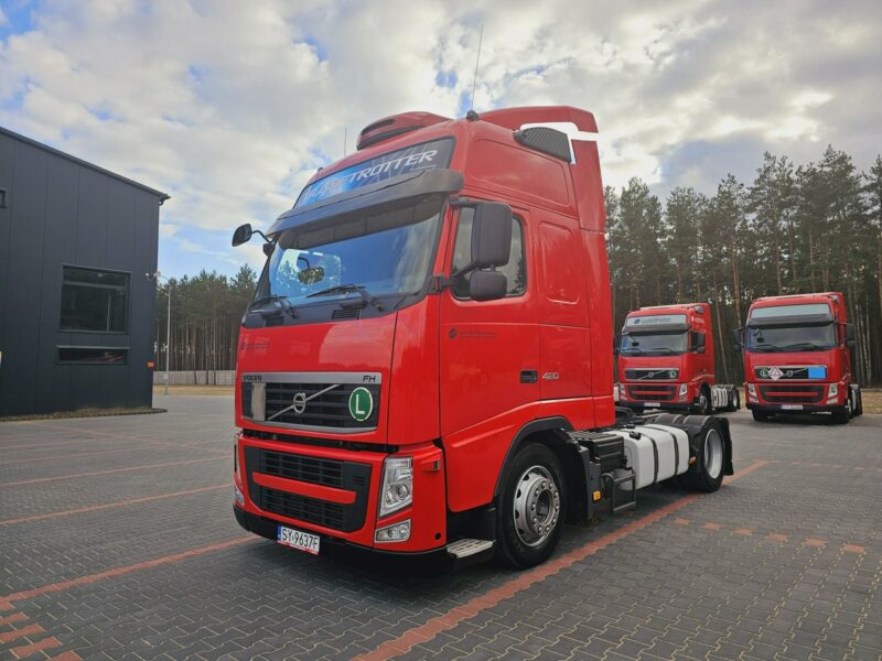 Volvo FH13 XXL 420 EURO 5 2011 r MEGA klima dachowa + KRONE FH13 XXL 420 EURO 5 2011 r MEGA low deck + KRONE
