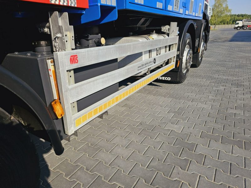 Iveco MTS 4 x turbina odkurzacz koparka ssąca substancje sypkie koparka ssąca substancje sypkie odkurzacz WUKO Saugbagger