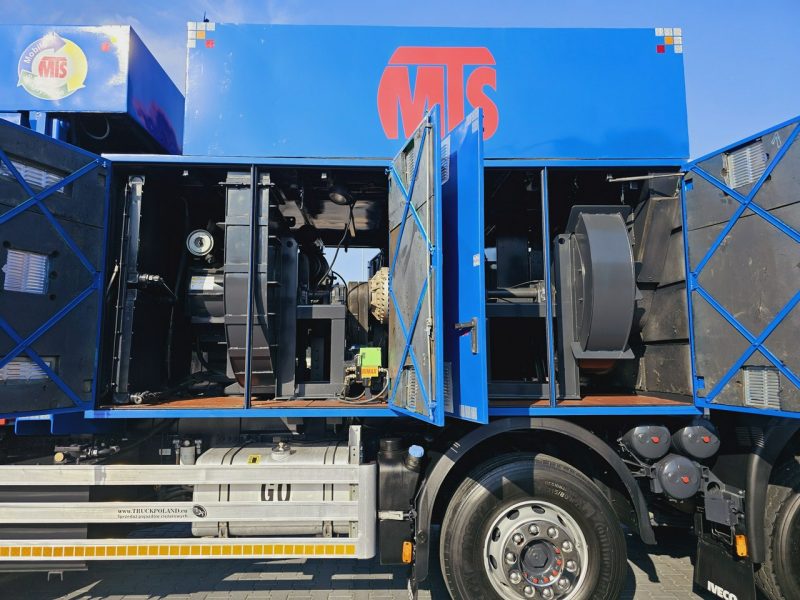 Iveco MTS 4 x turbina odkurzacz koparka ssąca substancje sypkie koparka ssąca substancje sypkie odkurzacz WUKO Saugbagger