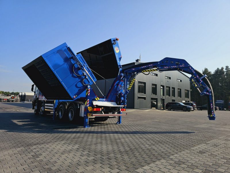 Iveco MTS 4 x turbina odkurzacz koparka ssąca substancje sypkie koparka ssąca substancje sypkie odkurzacz WUKO Saugbagger