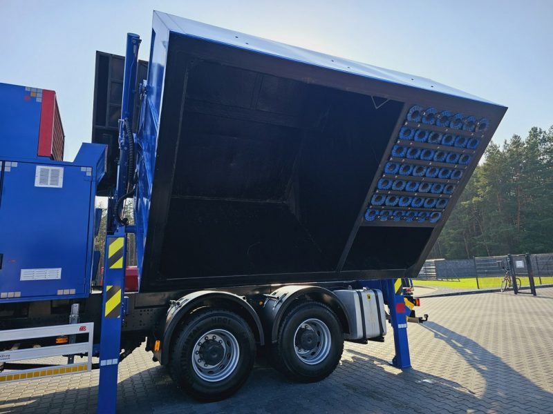 Iveco MTS 4 x turbina odkurzacz koparka ssąca substancje sypkie koparka ssąca substancje sypkie odkurzacz WUKO Saugbagger