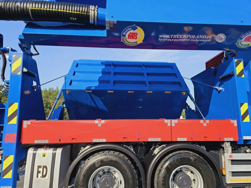 Iveco MTS 4 x turbina odkurzacz koparka ssąca substancje sypkie koparka ssąca substancje sypkie odkurzacz WUKO Saugbagger