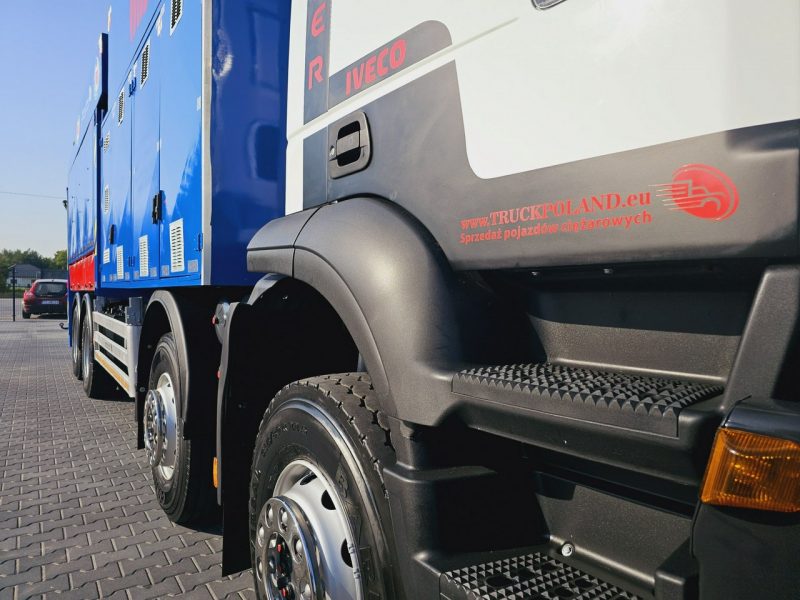 Iveco MTS 4 x turbina odkurzacz koparka ssąca substancje sypkie koparka ssąca substancje sypkie odkurzacz WUKO Saugbagger