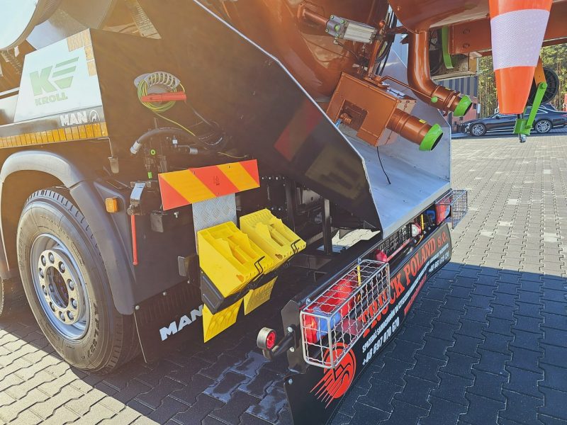 MAN WUKO KROLL ADR KOMBI DO CZYSZCZENIA KANAŁÓW NOWY ADR od 18.04. asenizacyjny separator beczka odpady czyszczenie