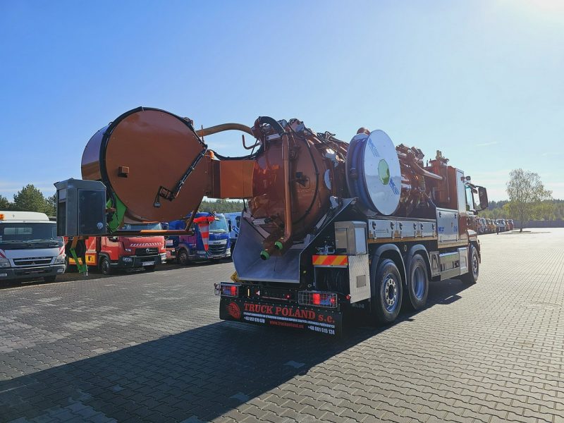 MAN WUKO KROLL ADR KOMBI DO CZYSZCZENIA KANAŁÓW NOWY ADR od 18.04. asenizacyjny separator beczka odpady czyszczenie