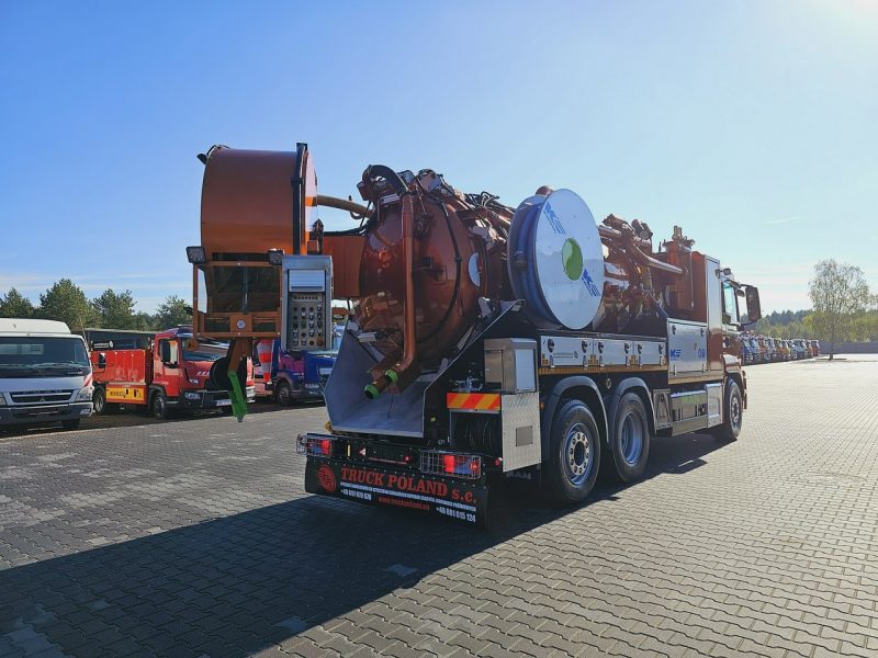MAN WUKO KROLL ADR KOMBI DO CZYSZCZENIA KANAŁÓW NOWY ADR od 18.04. asenizacyjny separator beczka odpady czyszczenie
