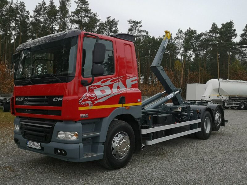 DAF CF 85.410 Hakowiec 6x2 Fornal Manual Salon Polska! Aktualne Dozory! Euro 5! Po Kapitalnym Remoncie! 100% Bezwypadkowy!