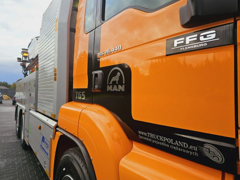 MAN FFG ELEPHANT WUKO KOMBI DO CZYSZCZENIA KANAŁÓW asenizacyjny separator beczka odpady czyszczenie kanalizacja WUKO
