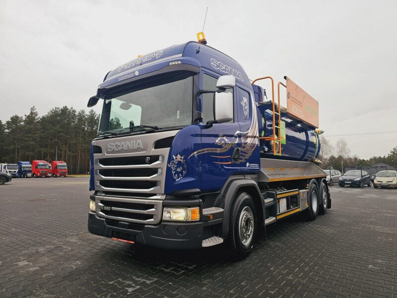 Scania Amphitec VORTEX ATEX Ładowarka próżniowa ssąco-nadmuchowa EURO 6 ATEX koparka ssąca substancje sypkie odkurzacz WUKO Saugbagger