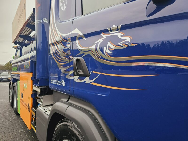 Scania Amphitec VORTEX ATEX Ładowarka próżniowa ssąco-nadmuchowa EURO 6 ATEX koparka ssąca substancje sypkie odkurzacz WUKO Saugbagger