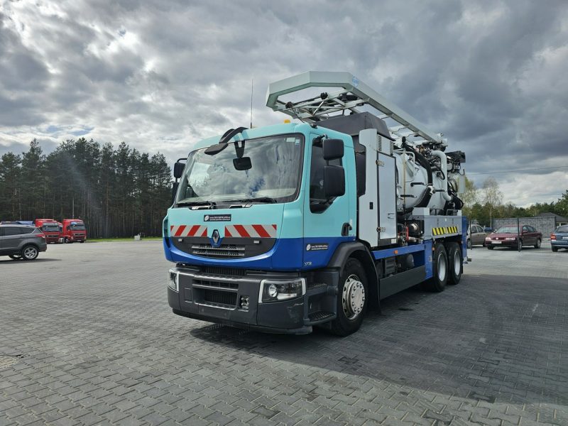 Renault WUKO RIVARD RECYTLING do zbierania odpadów płynnych WUKO asenizacyjny separator beczka odpady czyszczenie kanalizacja