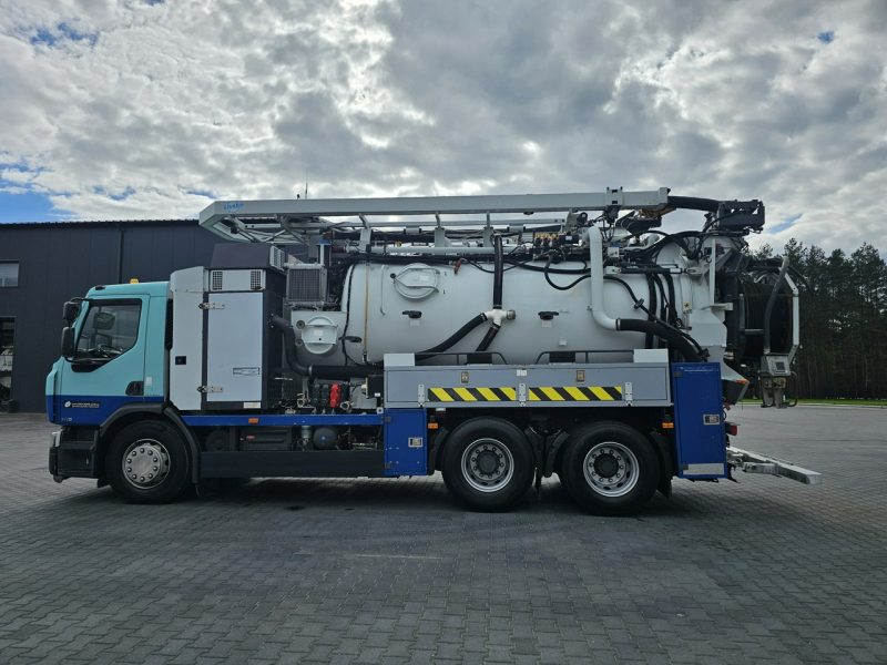 Renault WUKO RIVARD RECYTLING do zbierania odpadów płynnych WUKO asenizacyjny separator beczka odpady czyszczenie kanalizacja