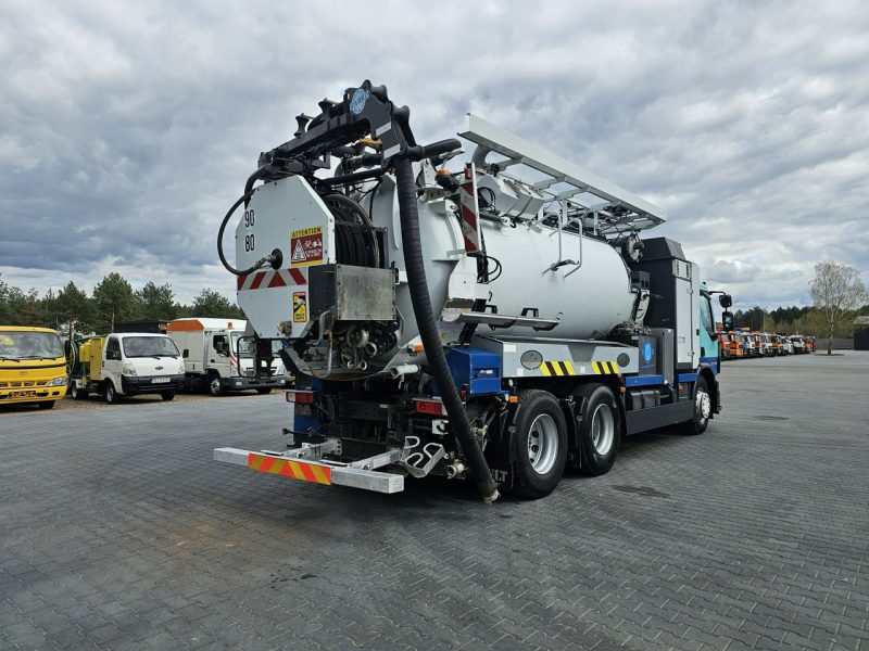 Renault WUKO RIVARD RECYTLING do zbierania odpadów płynnych WUKO asenizacyjny separator beczka odpady czyszczenie kanalizacja
