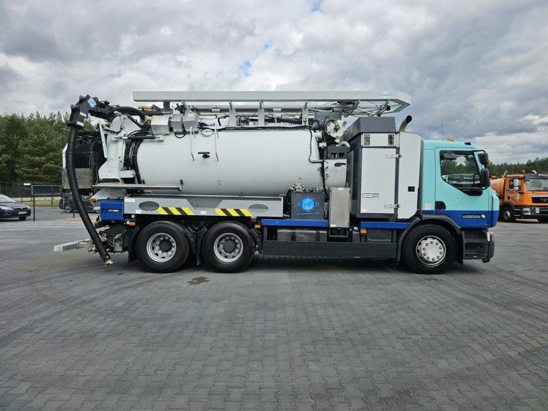 Renault WUKO RIVARD RECYTLING do zbierania odpadów płynnych WUKO asenizacyjny separator beczka odpady czyszczenie kanalizacja