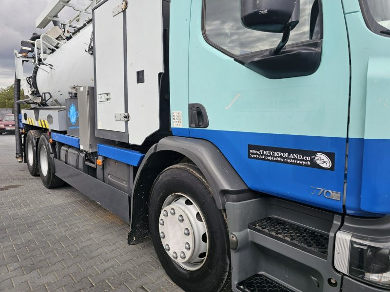 Renault WUKO RIVARD RECYTLING do zbierania odpadów płynnych WUKO asenizacyjny separator beczka odpady czyszczenie kanalizacja