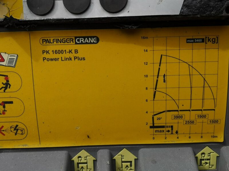 MAN TGS 6x4 HDS Palfinger PK 16001-K Salon Polska Niski Przebieg! Jeden Właściciel! Sterowanie z Siodełka! Zawieszenie Na Resorach!
