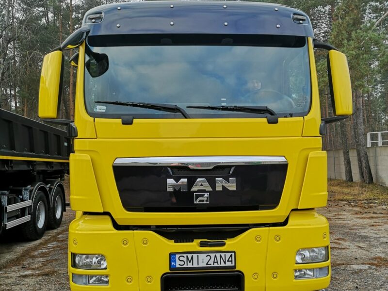 MAN TGS 6x4 HDS Palfinger PK 16001-K Salon Polska Niski Przebieg! Jeden Właściciel! Sterowanie z Siodełka! Zawieszenie Na Resorach!