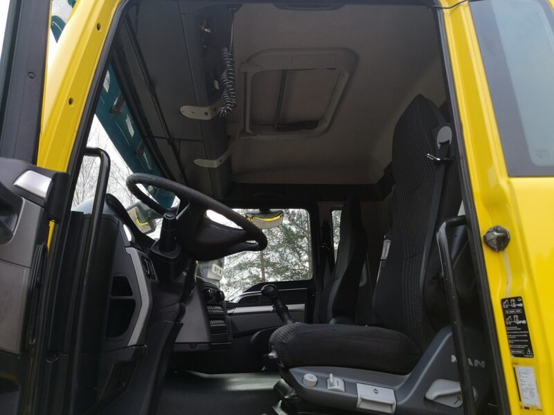 MAN TGS 6x4 HDS Palfinger PK 16001-K Salon Polska Niski Przebieg! Jeden Właściciel! Sterowanie z Siodełka! Zawieszenie Na Resorach!