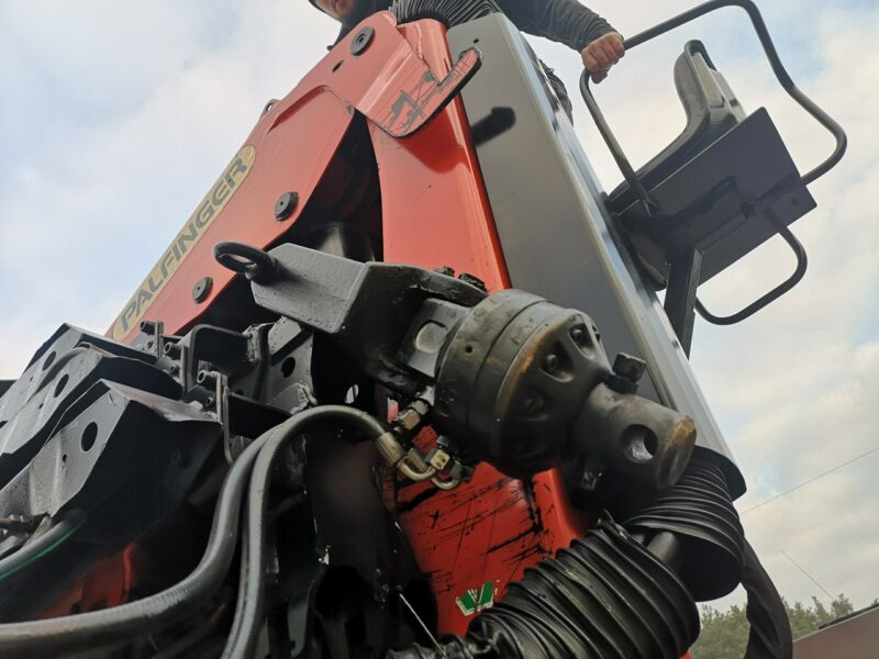 MAN TGS 6x4 HDS Palfinger PK 16001-K Salon Polska Niski Przebieg! Jeden Właściciel! Sterowanie z Siodełka! Zawieszenie Na Resorach!