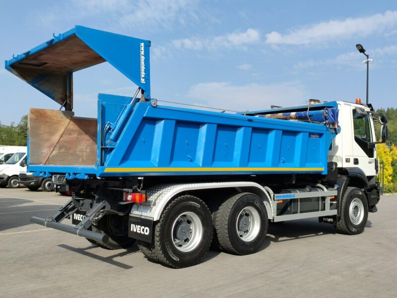 Iveco Trakker 360 EEV Manual 6x4 Wywrot 3-stronny Hydroburta Bok i Tył Kiper Mały Przebieg tylko 143tys/km Stan Unikat !! Scania Man Mercedes
