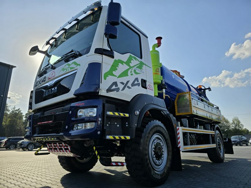 MAN 4x4 WUKO GAMON PW8 do zbierania odpadów płynnych separatorów EURO6 WUKO asenizacyjny separator beczka odpady czyszczenie kanalizacj