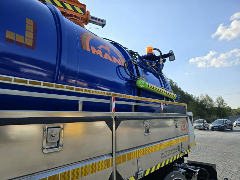 MAN 4x4 WUKO GAMON PW8 do zbierania odpadów płynnych separatorów EURO6 WUKO asenizacyjny separator beczka odpady czyszczenie kanalizacj