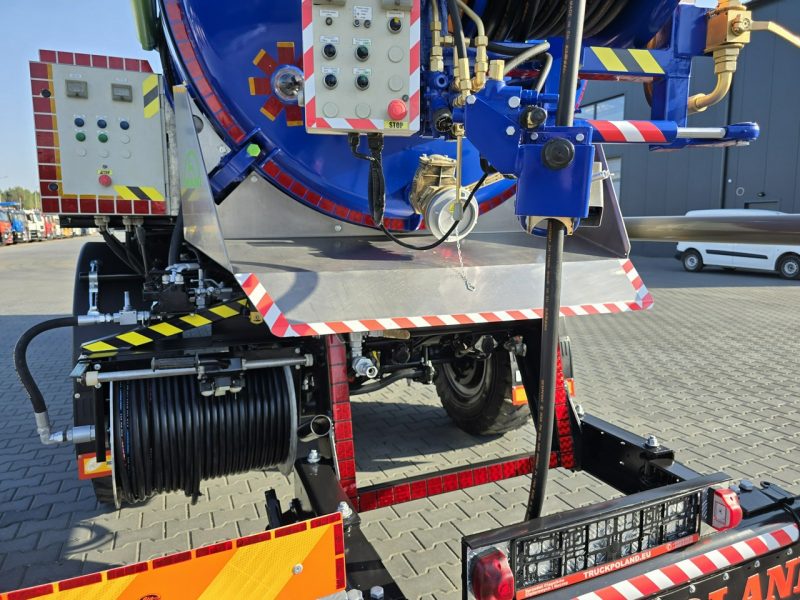 MAN 4x4 WUKO GAMON PW8 do zbierania odpadów płynnych separatorów EURO6 WUKO asenizacyjny separator beczka odpady czyszczenie kanalizacj