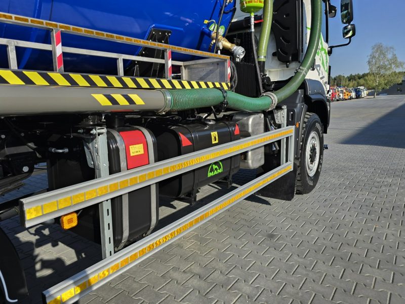 MAN 4x4 WUKO GAMON PW8 do zbierania odpadów płynnych separatorów EURO6 WUKO asenizacyjny separator beczka odpady czyszczenie kanalizacj