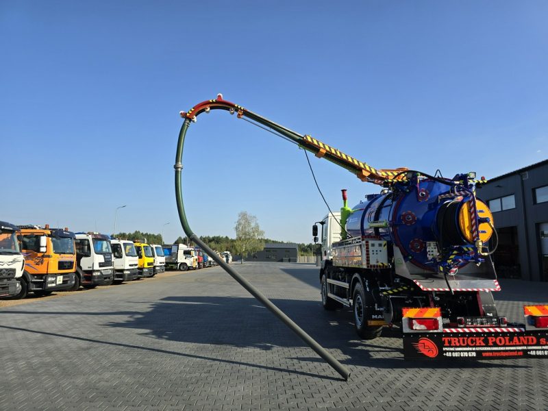 MAN 4x4 WUKO GAMON PW8 do zbierania odpadów płynnych separatorów EURO6 WUKO asenizacyjny separator beczka odpady czyszczenie kanalizacj