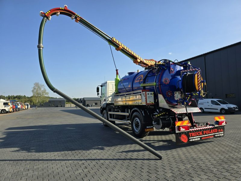 MAN 4x4 WUKO GAMON PW8 do zbierania odpadów płynnych separatorów EURO6 WUKO asenizacyjny separator beczka odpady czyszczenie kanalizacj